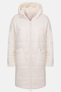 Best Sale Beige Omkeerbare Gewatteerde Jas Met Kap Dames Jassen & Blazers