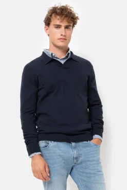 Online Blauwe Slim Fit Jeansbroek Voor Heren Heren Broeken