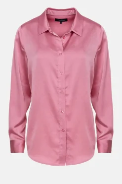 Discount Blouse Met Lange Mouwen En Knoopjes Dames Blouses