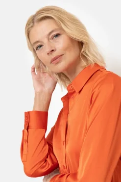 New Blouse Met Lange Mouwen En Knoopjes Dames Blouses