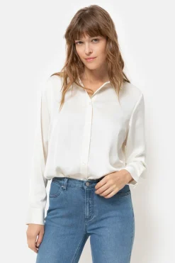 New Blouse Met Lange Mouwen En Knoopjes Dames Blouses