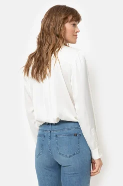 New Blouse Met Lange Mouwen En Knoopjes Dames Blouses