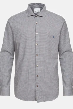 Best Bruin Geruit Heren Hemd Met Slim Fit Heren Hemden