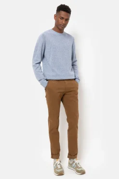 Cheap Donker E Mannen Chino Met Slim Fit Heren Broeken