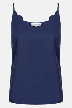 Flash Sale Donker E Tanktop Met Verstelbare Bandjes Dames Blouses