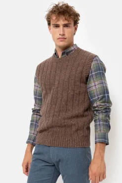 Sale E Debardeur Met Ronde Hals Voor Mannen Heren Sweaters & Cardigans