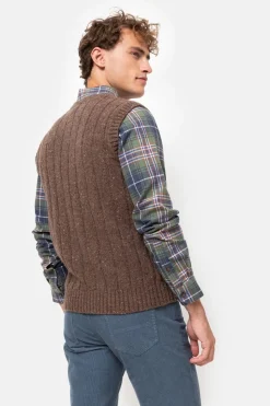 Sale E Debardeur Met Ronde Hals Voor Mannen Heren Sweaters & Cardigans