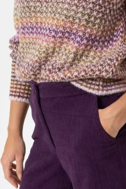 Best Sale E Fluwelen Broek Met Wijde Broekspijpen Dames Broeken & Jeans