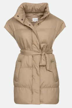 Discount E Gewatteerde Winterjas Zonder Mouwen Dames Jassen & Blazers
