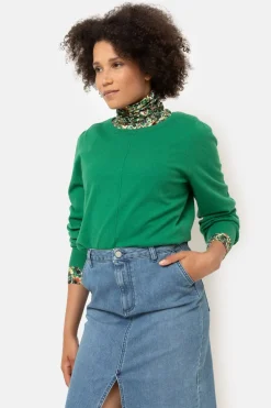 Outlet E Korte Pull Met Boothals En Ballonmouwen Dames Truien & Cardigans