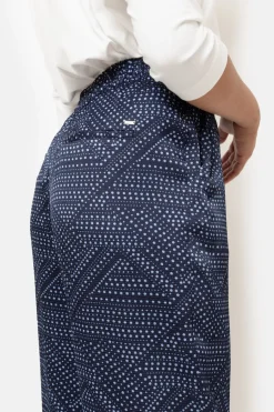Sale E Loose Fit Broek Met Bolletjesprint Dames Broeken & Jeans