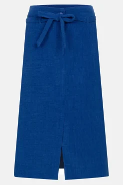 Cheap E Midirok Met A-Lijn, Split En Taillelint Dames Rokken