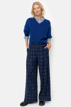 New E Pull Met Vleermuismouwen En V-Hals Dames Truien & Cardigans