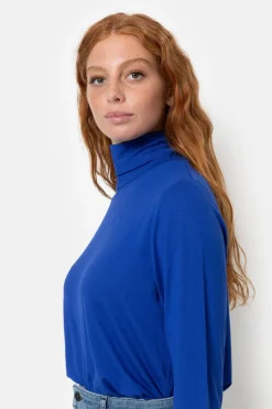 Fashion E Sous-Pull Met Rolkraag En Lange Mouwen Dames T-Shirts & Tops