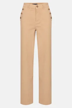 Shop E Straight Fit Jeans Met Wijde Broekspijpen Dames Broeken & Jeans