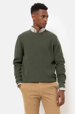 Cheap E Sweater Met Jacquard Strepen Heren Sweaters & Cardigans