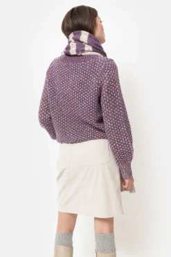 Store Gebreide E Pull Met Visgraatmotief Dames Truien & Cardigans