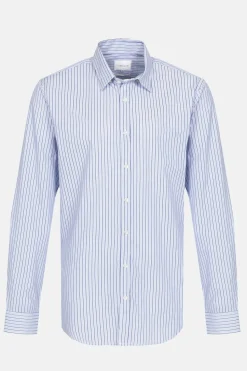 Shop Gestreept Mannenhemd Met Regular Fit Heren Hemden