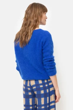 Clearance Harige E Pull Met Boothals En Lange Mouwen Dames Truien & Cardigans