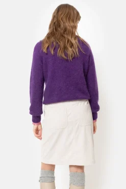 Store Harige E Pull Met V-Hals En Lange Mouwen Dames Truien & Cardigans
