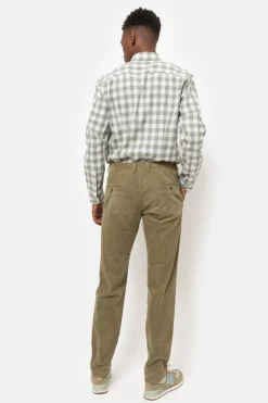 Cheap Kaki E Herenbroek Met Regular Fit Heren Broeken