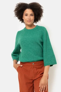 Hot Korte E Pull Met 3/4 Mouwen Dames Truien & Cardigans
