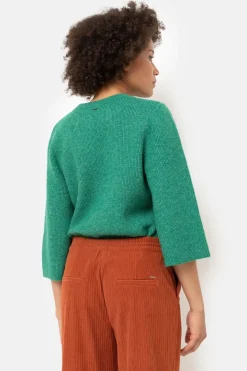 Hot Korte E Pull Met 3/4 Mouwen Dames Truien & Cardigans