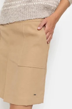 Discount Korte Licht E A-Lijn Rok Met Grote Zakken Dames Rokken