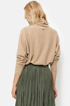 Store Licht E Damespull Met Afneembare Kraag Dames Truien & Cardigans