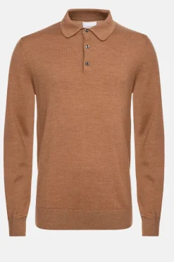 New Licht E Mannentrui Met Polokraag En Knopen Heren Sweaters & Cardigans