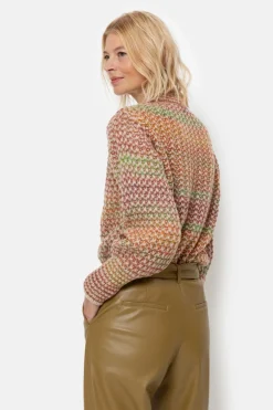 Cheap Olijfgroene Tapered Broek Met Lederlook Dames Broeken & Jeans