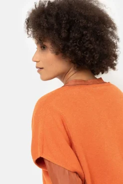 Clearance Oversized Debardeur Met Diepe V-Hals Dames Truien & Cardigans