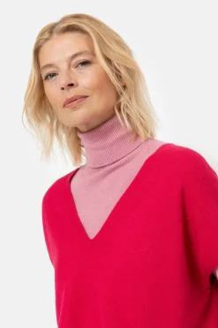 Hot Oversized Debardeur Met Diepe V-Hals Dames Truien & Cardigans