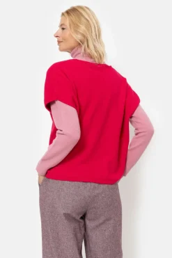 Hot Oversized Debardeur Met Diepe V-Hals Dames Truien & Cardigans