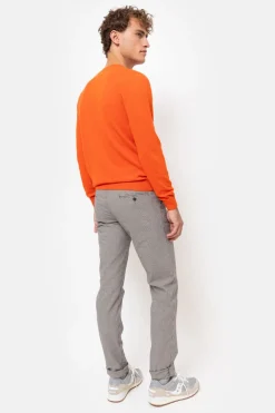 Cheap Rode Herentrui Met Ronde Hals En Lange Mouw Heren Sweaters & Cardigans