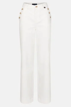 Store Te Straight Fit Jeans Met Wijde Broekspijpen Dames Broeken & Jeans